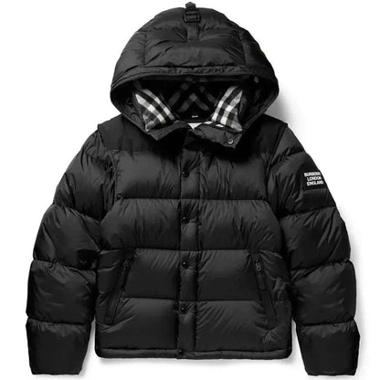 "Berry" Puffer Jacket – Black Edition