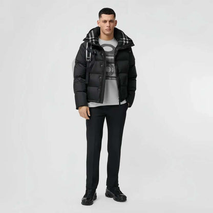 "Berry" Puffer Jacket – Black Edition