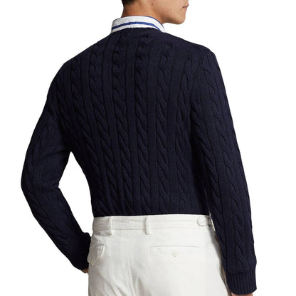 [Buy 1, Get 1 Free] R. Lauren Cable-Knit Sweater & Half-Zip sweater.