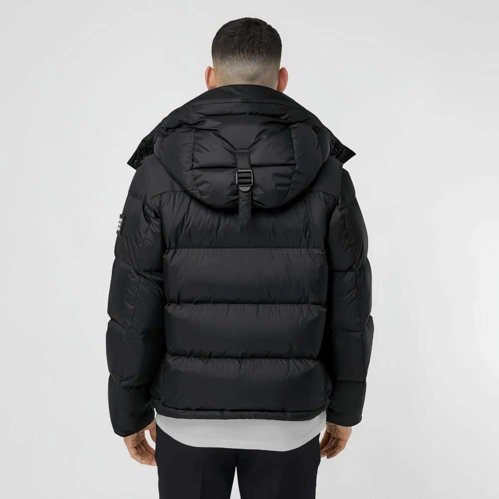 "Berry" Puffer Jacket – Black Edition