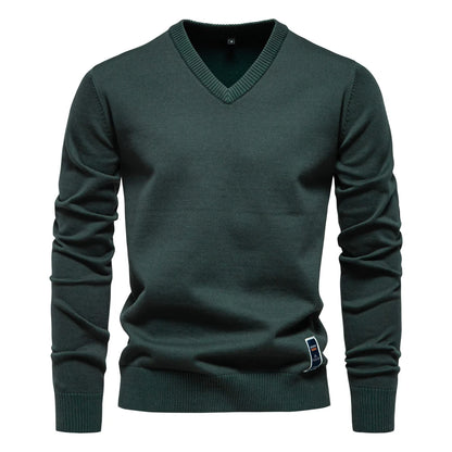 V-Neck Pullover Sweaters