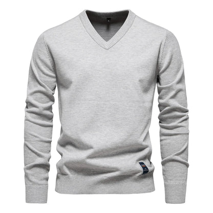 V-Neck Pullover Sweaters
