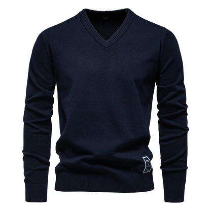 V-Neck Pullover Sweaters