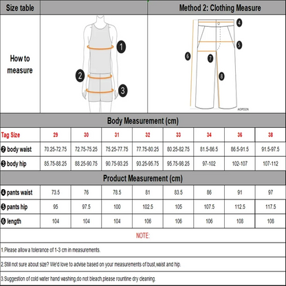 Denim Jeans Pants Men Slim Fit