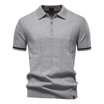 Knit Cotton Polo Shirt