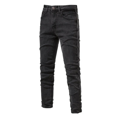 Denim Jeans Pants Men Slim Fit
