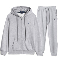 Grey with Navy Logo